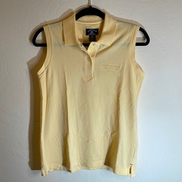 Cutter & Buck Tops - Cutter & Buck Yellow Golf Shirt